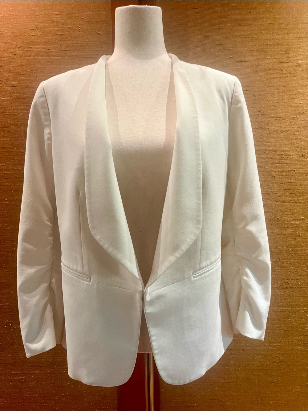Tahari Off White Women's Open-Front Blazer Jacket